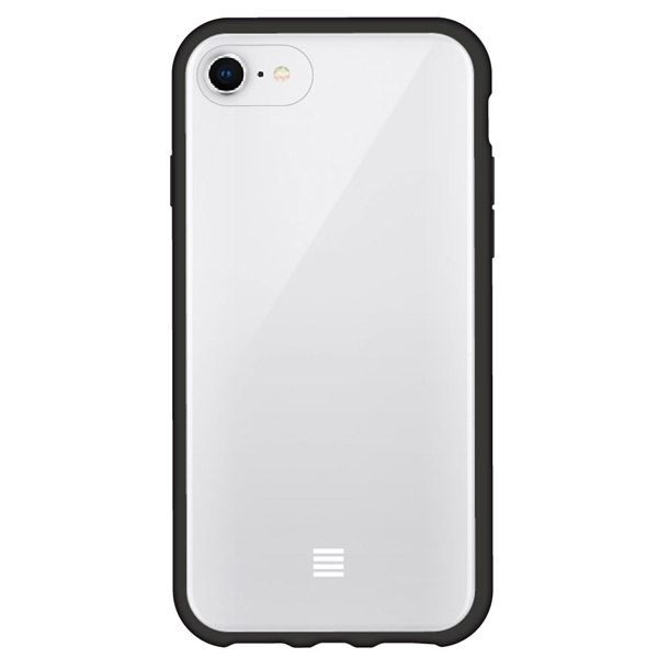 グルマンディーズ IIIIfit Clear iPhone SE（第3世代・第2世代）/8/7/6s/6 対応ケース　ブラック（直送品）