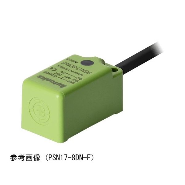オートニクス 角型近接センサ (前面検出/NPN出力/検出距離8mm) PSN17-8DN 1個 64-9615-91（直送品）