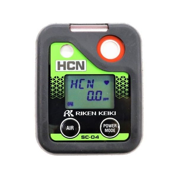 理研計器 個人装着型シアン化水素計 SCー04 乾電池仕様 SC-04(HCN) 1台 65-0500-39（直送品）