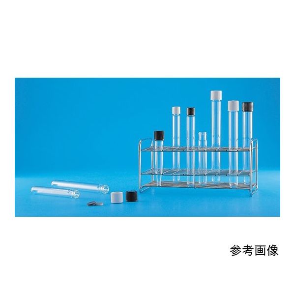 日電理化硝子 ねじ口試験管 STー20 FC・PTFEシリコン 30入 119313 1箱(30組) 64-7813-76（直送品）