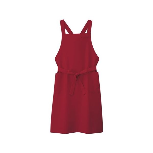 ボストン商会 ムネアテエプロン エンジ F 27327 1枚 64-9070-59（直送品）