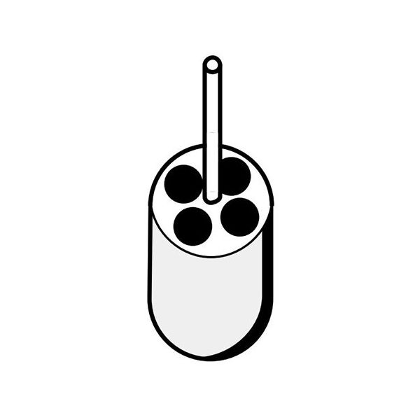 アダプター 1.5ー2.0mL×4 Aー4ー38用 丸型バケット装備 5702 745.006 1セット（直送品）