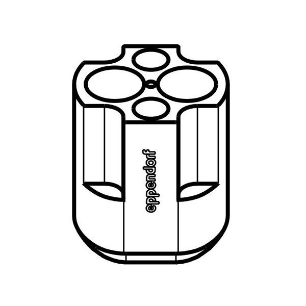 アダプター スカート付き50mLコニカルチューブ Sー4ー72用 5804 785.002 1セット（直送品）