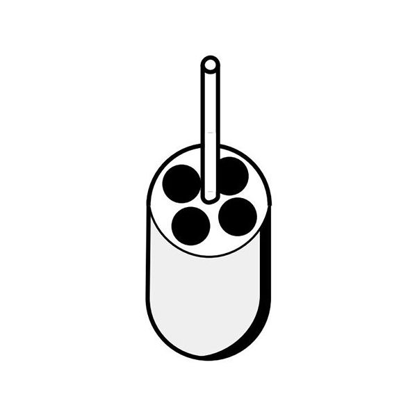 エッペンドルフ・ハイマック・テクノロジーズ アダプター 1.5ー2mL Fー34ー6ー38用 5804 770.005 1セット（直送品）