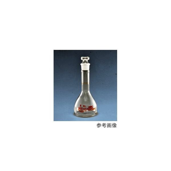 アズワン メスフラスコ(短形 透明 ニュースタンダード) 250mL 校正証明書付 5670FK250S 1個 61-9725-87-20（直送品）