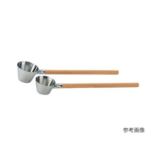 オオモリ 杓(KO) 270cc 98φ 木柄330長 OM 00107202 1個 63-2573-54（直送品）