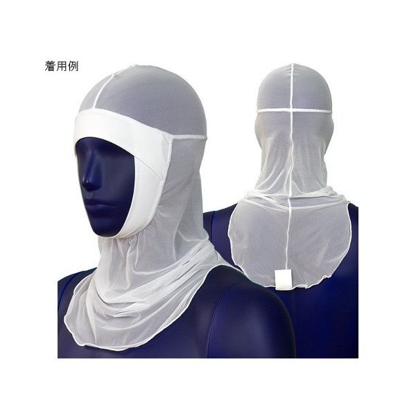 シゲモリ パワーネット ケープ Ver.2 ホワイト L ET7661V2-01 1組(10枚) 63-2583-83（直送品）