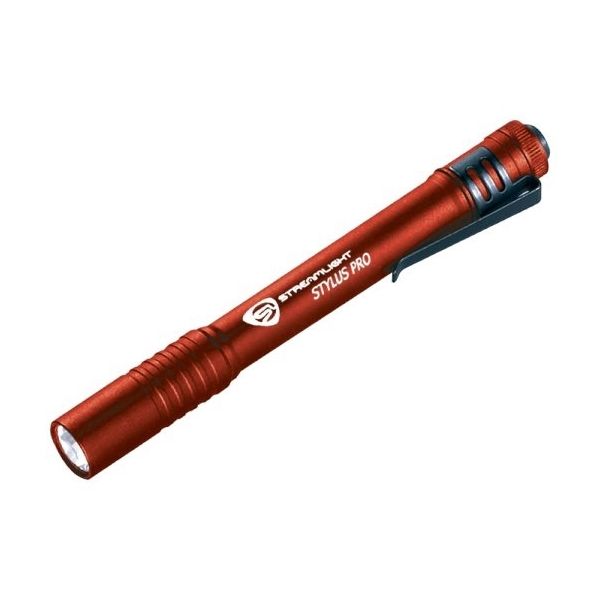 ストリームライト スタイラスプロ Ver.B レッドボディー 056BR 1個 63-2586-89（直送品）
