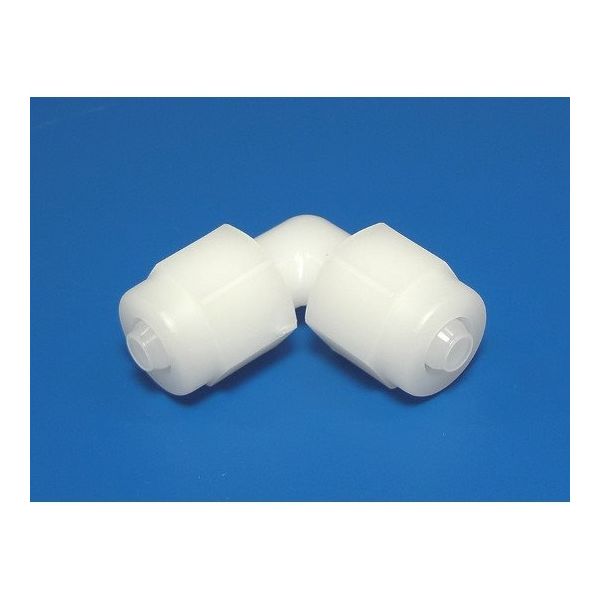 アラム FUコネクターエルボ PP FCL0608 1個 63-3196-24（直送品）