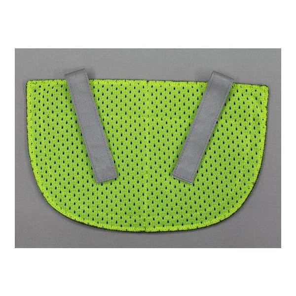 福徳産業 高視認涼感フラップ 蛍光イエロー #9646 1枚 63-2887-52（直送品）