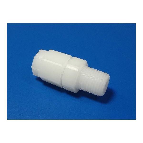 アラム FUコネクターハーフストレート R14 PP FHS0609 1個 63-3196-33（直送品）