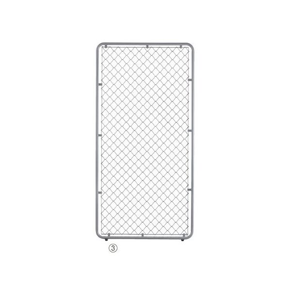 アズワン フェンスフレーム HSIL フェンスあり W90×H180 63-3367-96 1枚（直送品）