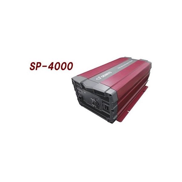 電菱 DCーAC正弦波インバータ SP-4000-124G 1台 63-3421-02（直送品）