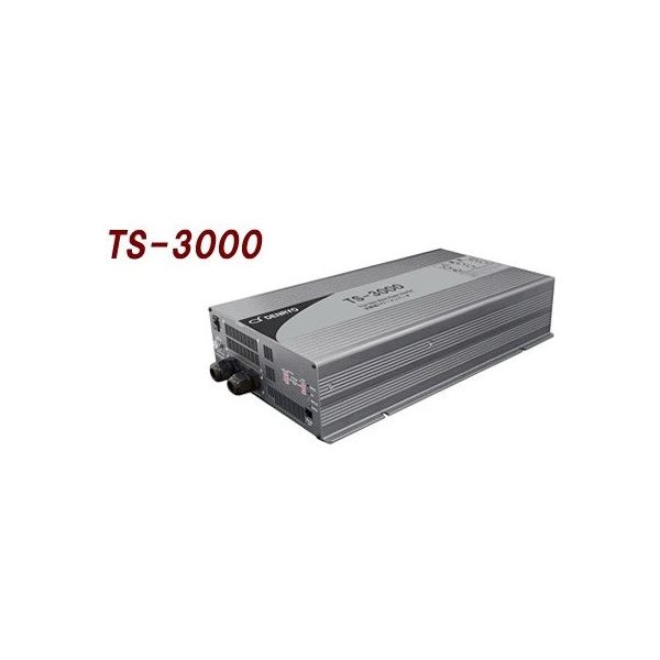 電菱 DC-AC正弦波インバータ TS-3000-148G 1台 63-3421-24（直送品）