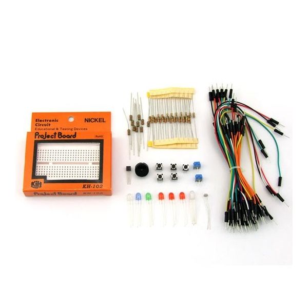 共立電子産業 マイコンボード用実験パーツセット KP-PRTSET01 1セット 63-5193-83（直送品）