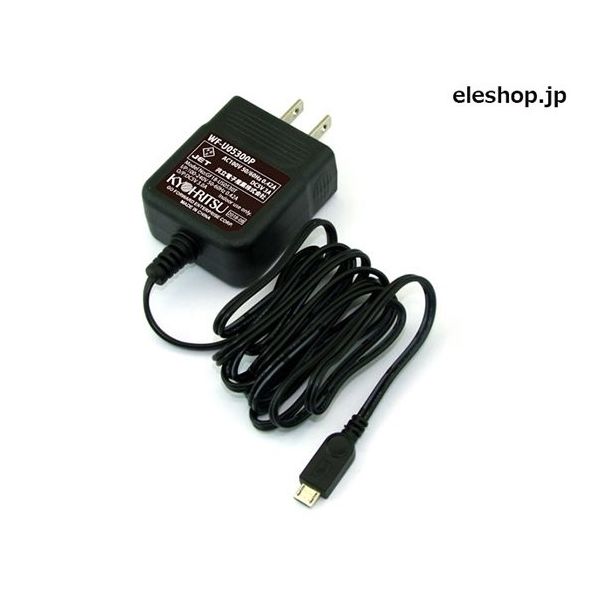 共立電子産業 ACアダプタ DC5V 3A microUSB WF-U05300P 1個 63-5193-92（直送品）