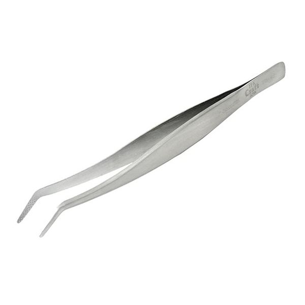 IPS PLIERS 超精密ピンセット ビーズアクセサリー用 150mm TW-BS 1個 63-5484-16（直送品）