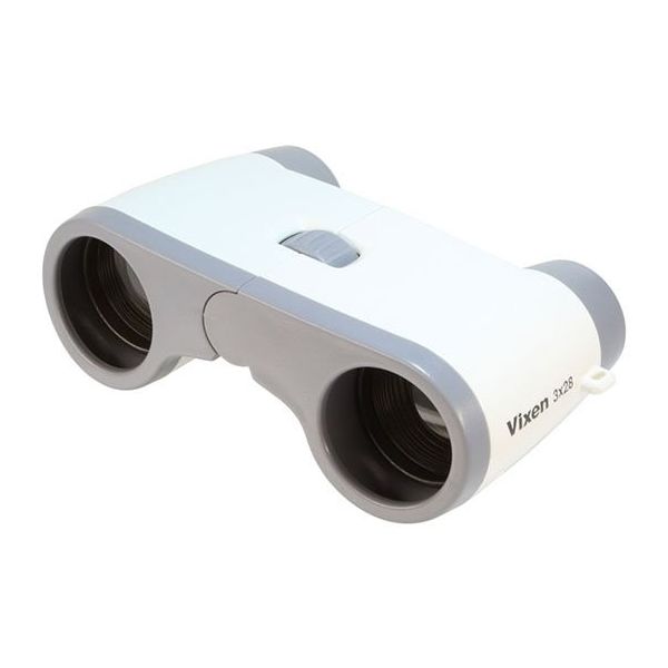 ビクセン コンパクトオペラ 3x28(ホワイト) 12302 1個 63-5499-85（直送品）