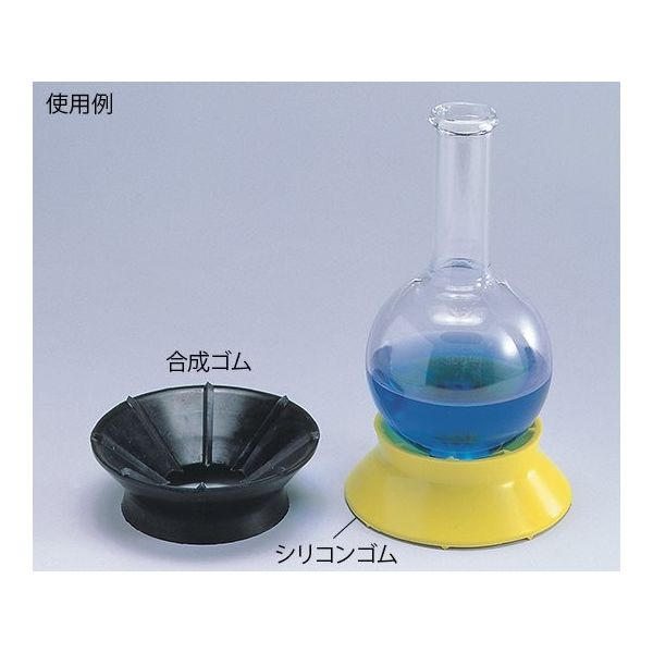 アズワン フラスコレシーブ 合成ゴム製 1個 63-5521-17（直送品）