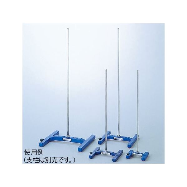 テラオカ 鋳物H型スタンド台 中 2.7Kg 63-5521-95 1台（直送品）