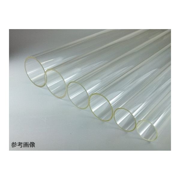 ホッティーポリマー 透明樹脂パイプ エクリカ 1本入 HPEC32-29-01 1本 63-5596-33（直送品）