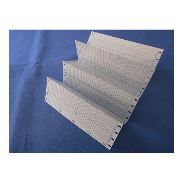 小林クリエイト 記録紙 15冊入 10m KM-208A(EM-208A) 1箱(15冊) 63-5626-09（直送品）