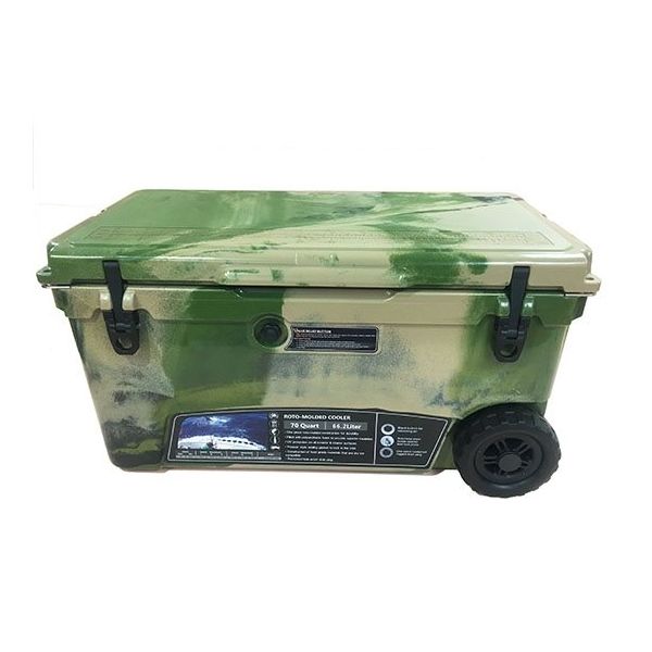 日廣産業 HardCoolerBox 70QT Army Camo CL-07002 1個 63-5642-93（直送品） - アスクル