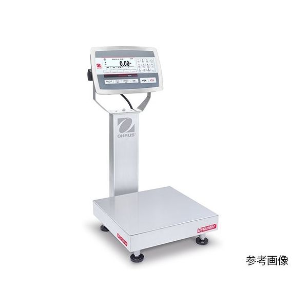 デジタル台はかり D5000シリーズ 15/30kg 1/2g(オールステンレス防水タイプ) 校正証明書付 D52XW30WQDR6JP（直送品）