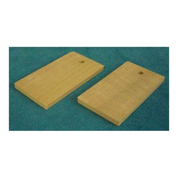 硝英製作所 木札 44000 1箱(100個) 63-5768-13（直送品） - アスクル