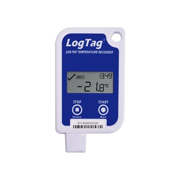 温度ロガー（ソフトウェア不要、自動PDFレポート作成） UTRID-16