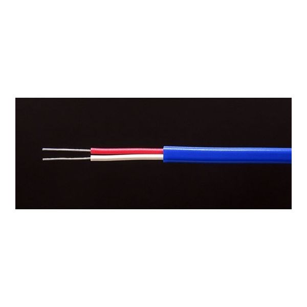 二宮電線工業 ビニル被覆熱電対 K φ0.2 100m巻 0.2X1P K-2-G-J2 1個 63-6331-18（直送品）