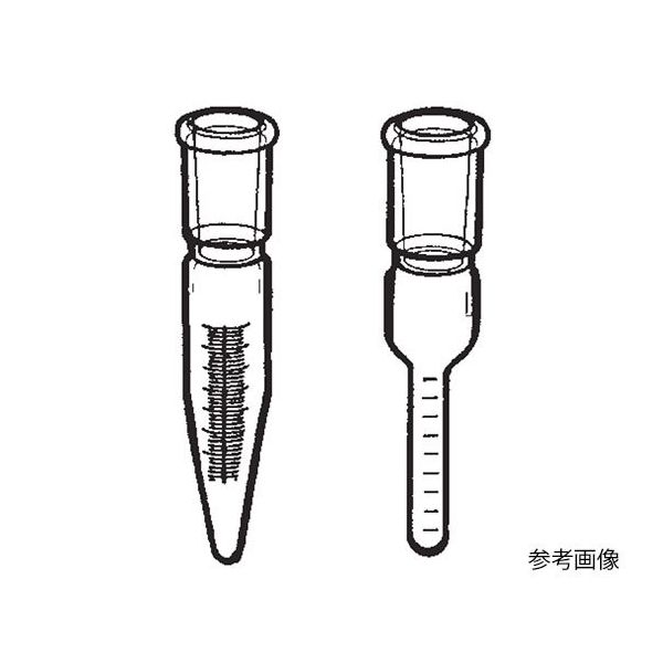 桐山製作所 濃縮管5mL JS-24 1個 63-6523-59（直送品）