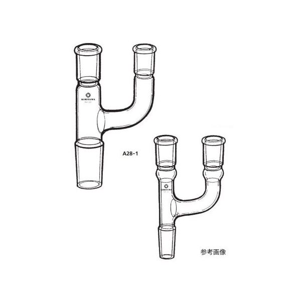 桐山製作所 Y字管 A28-1-3 1個 63-6523-60（直送品）