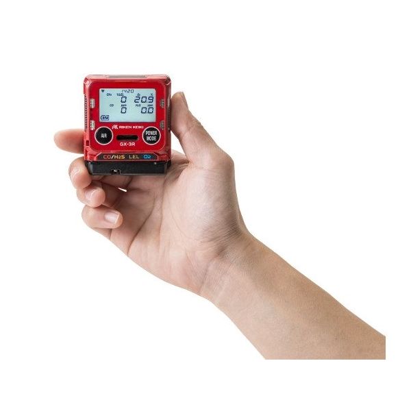 理研計器 個人装着型複合ガス検知器 メタン・一酸化炭素検知器 GX-3R I CH4 1台 63-7822-29（直送品）