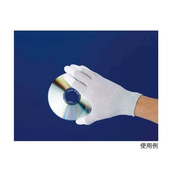 川西工業 静電ピッタリ倶楽部 手袋 指先コート 1双組 M 2996 1双 63-7943-23（直送品）