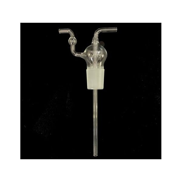 明尾産業 ガス洗浄瓶B 500mL 中管のみ 30-010153-500 1個 63-8455-78（直送品）