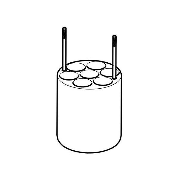 アダプター 1×16mL Oak Ridge tubes FAー6x250用 5920 770.004 1セット（直送品）