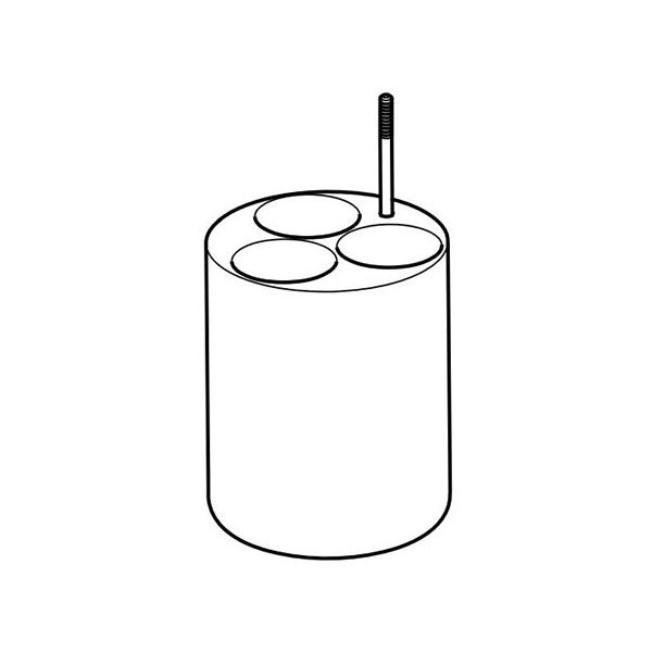 アダプター 1×30mL Oak Ridge tubes FAー6x250用 5920 767.003 1セット（直送品）