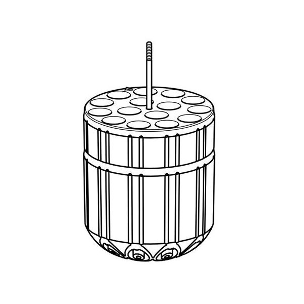エッペンドルフ・ハイマック・テクノロジーズ アダプター 13×75ー100mm Sー4x400用 5910 703.007 1セット（直送品）