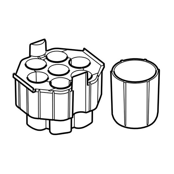 アダプター 50mL コニカルチューブ， 175ー250mL， プレート Sー4xUniversal rotor用 5910 751.001（直送品）