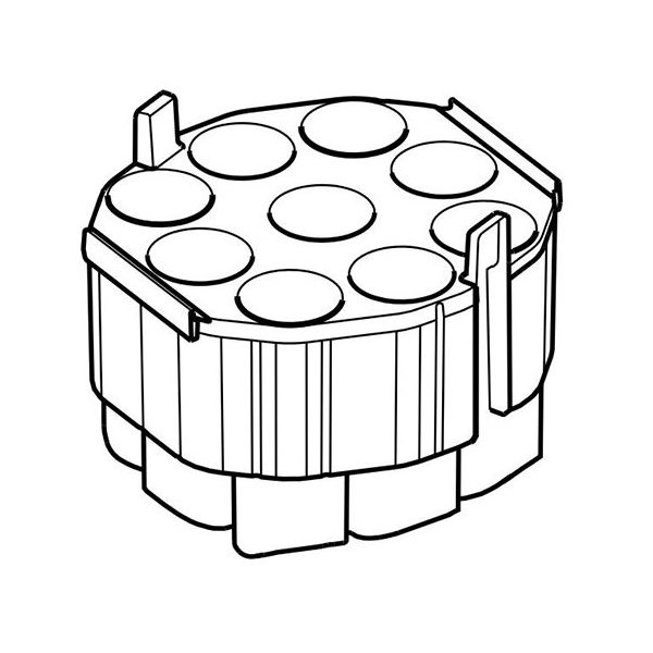 アダプター 50mL コニカルチューブ， プレート Sー4xUniversal rotor用 5910 769.008 1セット（直送品）