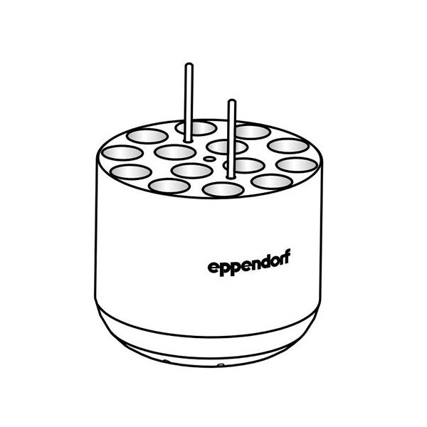エッペンドルフ・ハイマック・テクノロジーズ アダプター 14mL Sー4ー104， Sー4x750用 5825 748.000 1セット（直送品）