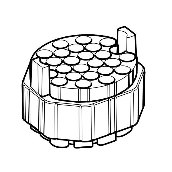 アダプター 16×75ー100mm Sー4xUniversal rotor用 5910 754.000 1セット（直送品）