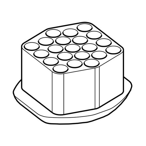 アダプター 17.5×100mm Sー4xUniversal rotor用 5910 762.003 1セット（直送品）