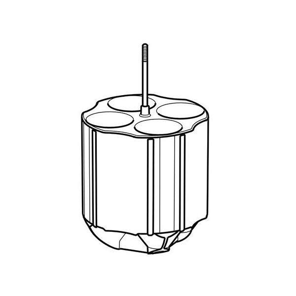 エッペンドルフ・ハイマック・テクノロジーズ アダプター 50mLコニカルチューブ Sー4x400用 5910 701.004 1セット（直送品）