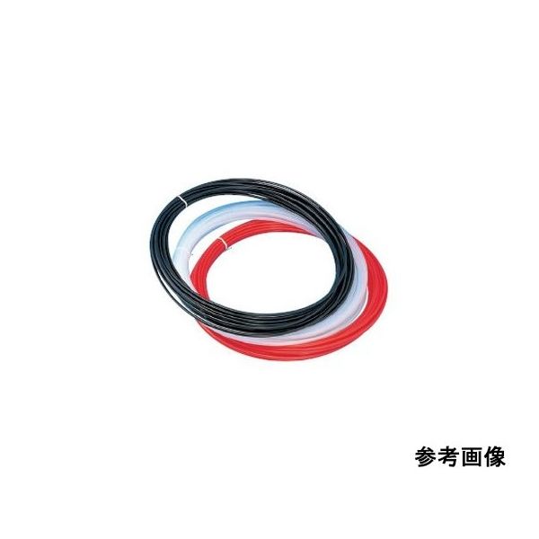 ジーエルサイエンス ナイロンチューブ 6×4 黒 10m SNY-6 1本 63-8591-65（直送品）