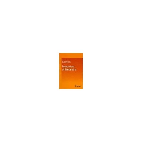 Foundations of Biostatistics 978-981-10-8626-7 63-9303-26（直送品）