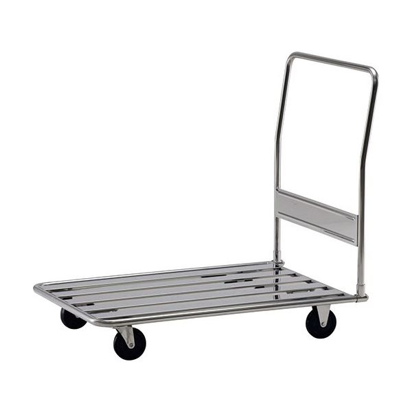 テックサス オールステンレスパイプスノコ台車 PL-S9060D 1台 64-0787-76（直送品）