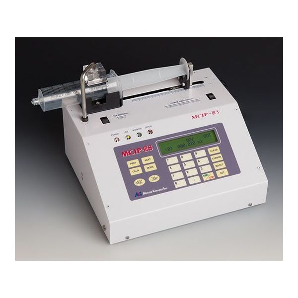 ミナトコンセプト 高機能卓上シリンジポンプ MCIP-IIIS 1個 64-0922-08（直送品）