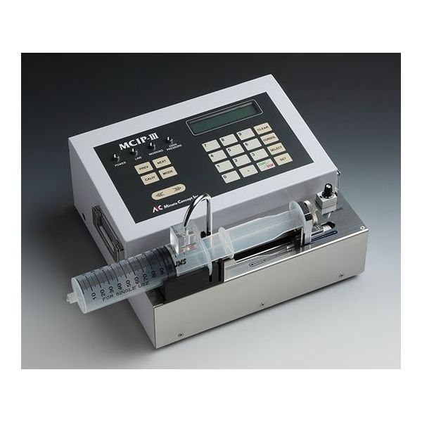 ミナトコンセプト 高機能高圧卓上シリンジポンプ MCIP-III 1個 64-0922-09（直送品）
